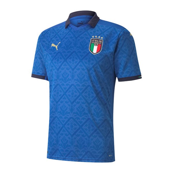 Authentic Camiseta Italia 1ª 2020 Azul